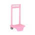 Carro Escolar Portamochila SAFTA Guardería Rosa 18 x 54 x 16 cm.