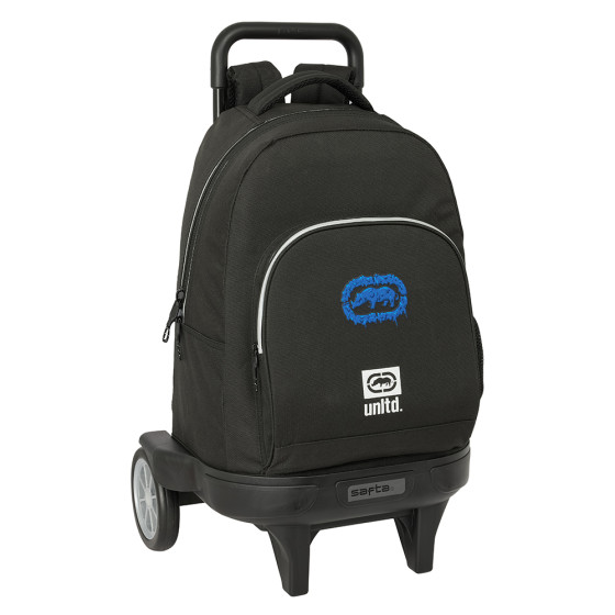 Mochila Con Ruedas Compact Evolution Extraible Ecko Unltd. "Worldwide" 33 x 45 x 22 cm.