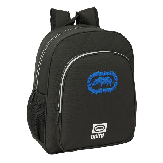 Mochila Junior Adaptable A Carro Ecko Unltd. "Worldwide" 32 x 38 x 12 cm.