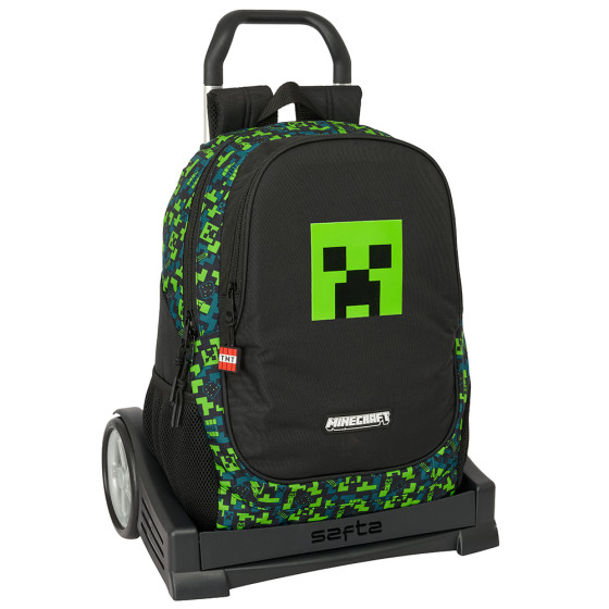 Mochila Más Carro Evolution Minecraft "Tnt" 32 x 44 x 16 cm.