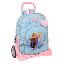 Mochila Más Carro Evolution Frozen "Ice Magic" 33 x 42 x 14 cm.