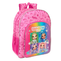 Mochila Adaptable A Carro Rainbow High "Shine" 33 x 42 x 14 cm.