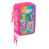 Plumier Triple 37 Piezas Rainbow High "Shine" 12,5 x 19,5 x 5,5 cm.