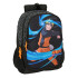 Mochila Adaptable A Carro Naruto 32 x 44 x 16 cm.