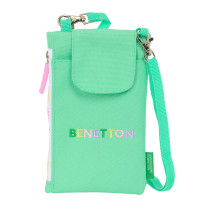 Monedero Portamovil Benetton "Mint" 10 x 19 cm.