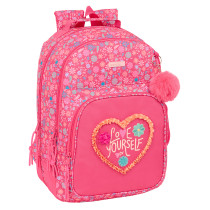 Mochila Doble Adaptable A Carro Safta "Feeling" 32 x 42 x 15 cm.