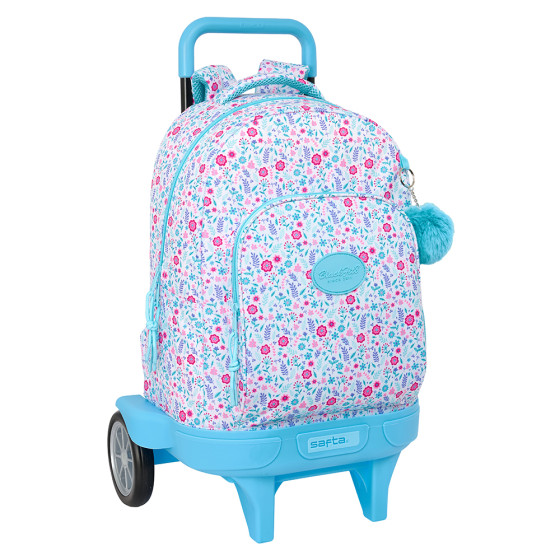 Mochila Con Ruedas Compact Evolution Extraible Blackfit8 "Cool" 33 x 45 x 22 cm.