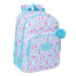 Mochila Doble Adaptable A Carro Blackfit8 "Cool" 32 x 42 x 15 cm.