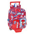 Mochila 232 Bolsillos Frontales+Carro 805 Spidey "Rescue" 22 x 27 x 10 cm.