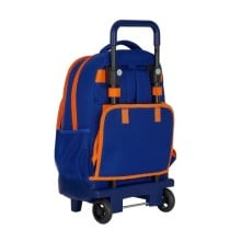 Mochila Escolar VALENCIA BASKET Con Carro Extraíble 33 x 45 x