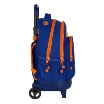 Mochila Escolar VALENCIA BASKET Con Carro Extraíble 33 x 45 x