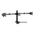 Equip - Soporte sobremesa para 3 monitores 13"-27" - Doble brazo - Vesa - Hasta 8kg