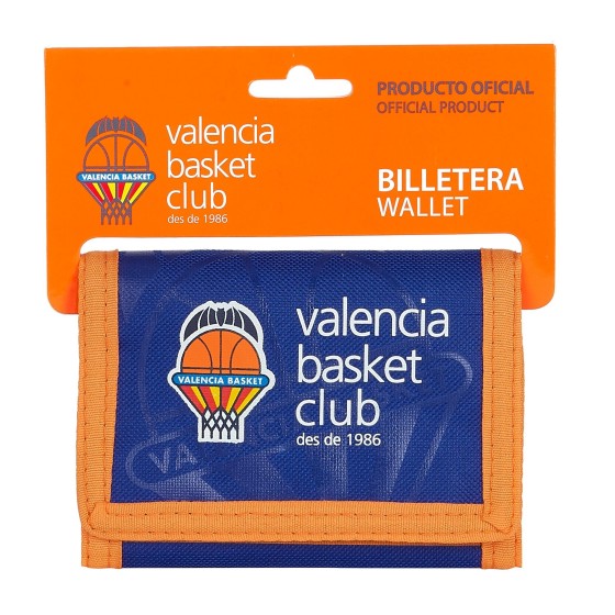 Billetero Cartera VALENCIA BASKET 12,5 x 9,5 x cm.