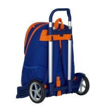Mochila Escolar VALENCIA BASKET Con Carro Evolution 32 x 44 x