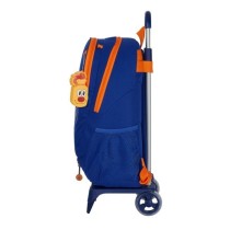 Mochila Escolar VALENCIA BASKET Con Carro 32 x 44 x 16 cm.