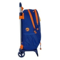 Mochila Escolar VALENCIA BASKET Con Carro 32 x 44 x 16 cm.