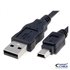 Nanocable - Cable USB 2.0 de 1,8m conexión A/M-MINI USB 5PIN/M - Para discos duros externos, etc
