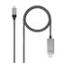 Nanocable - Cable conversor USB-C A HDMI USB-C/M–HDMI/M - Negro - 1.8 m