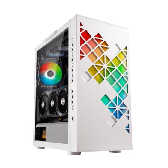 BitFenix Tracery ARGB - Caja EATX - Sin fuente - Líquida hasta 360mm - Gráfica hasta 410mm - 2xUSB 3.0 - 1xUSB-C - 225x494x475mm