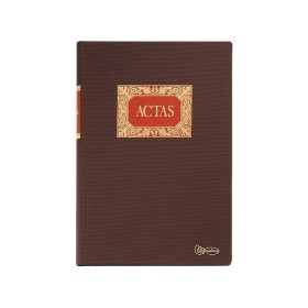 Libro Contable MIQUELRIUS Folio 50 Hojas Natural Actas