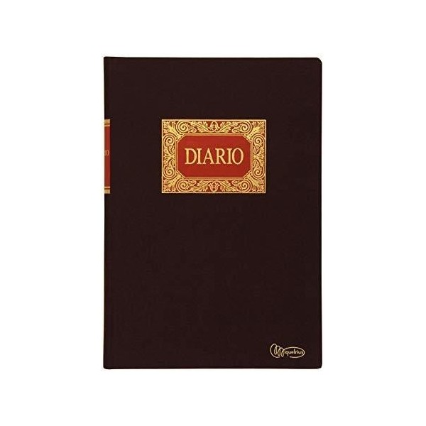 Libro Contable MIQUELRIUS Folio 100 Hojas Natural Diario
