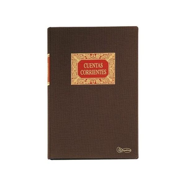 Libro Contable MIQUELRIUS Folio 100 Hojas Natural Cuentas