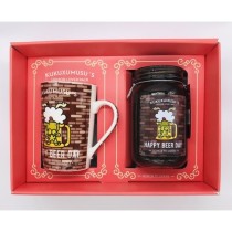 Set Taza Cerámica + Hucha Tarro ROYMART Kukuxumusu