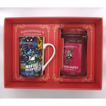 Set Taza Cerámica + Hucha Tarro ROYMART Kukuxumusu