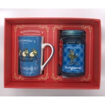 Set Taza Cerámica + Hucha Tarro ROYMART Kukuxumusu
