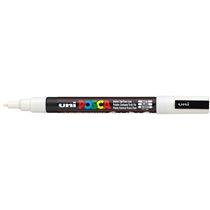 Rotulador POSCA Acrílico Base Agua PC-3M Blanco