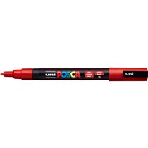 Rotulador POSCA Acrílico Base Agua PC-3M Rojo