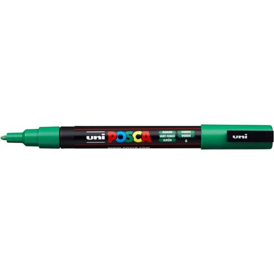 Rotulador POSCA Acrílico Base Agua PC-3M Verde