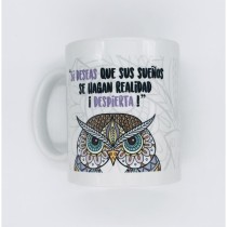 Taza Cerámica ROYMART Mandala Búho