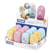Afilaborras MILAN Goma + Sacapuntas Capsule Roller