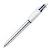 Boligrafo BIC Cuatro Colores Shine Silver