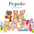 Muñecas NINES D´ONIL Pepote Summer Display 8 unidades