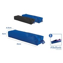 Estuche Rectangular BEBASIC 21 X 4 X 4,5 cm. Azul