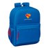 Mochila Adaptable A Carro Superman 32 x 43 x 14 cm.