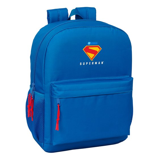 Mochila Adaptable A Carro Superman 32 x 43 x 14 cm.