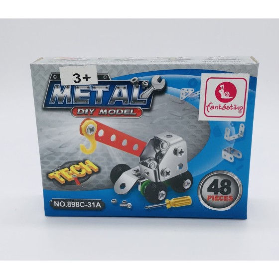 Juego Mecano JUINSA Vehículos 48 pzs.