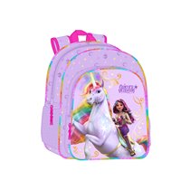 Mochila Adaptable A Carro Unicorn Academy 33 x 42 x 14 cm.