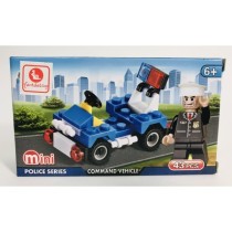 Juego Bloques JUINSA Construcción Policía Exp. X12