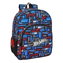 Mochila Adaptable A Carro Hot Wheels 33 x 42 x 14 cm.
