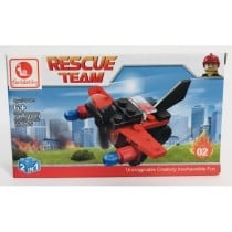 Juego Bloques JUINSA Construcción Bomberos Exp. X12