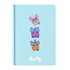 Libreta Folio 80 Hojas Tapas Duras Furby 21,5 x 31 cm.
