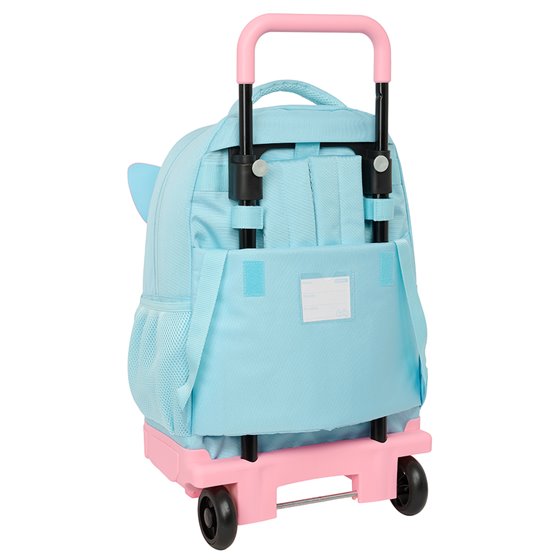 Mochila Grande Con Ruedas Compact Extraible Furby 33 x 45 x 22 cm.