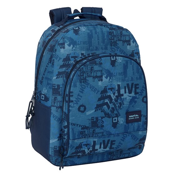 Mochila Adaptable A Carro Safta "New Edition" 32 x 42 x 15 cm.