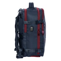 Mochila Viaje Cabina Portatil 15,6'' F.C.Barcelona Azul Marino 29 x 44 x 19 cm.