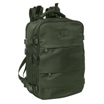 Mochila Viaje Cabina Portatil 15,6'' Safta "Verde" 29 x 44 x 19 cm.