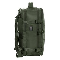Mochila Viaje Cabina Portatil 15,6'' Safta "Verde" 29 x 44 x 19 cm.